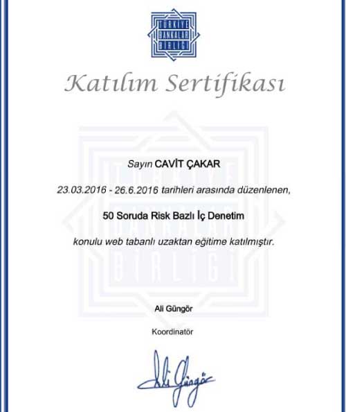 Risk Bazlı İç Denetim